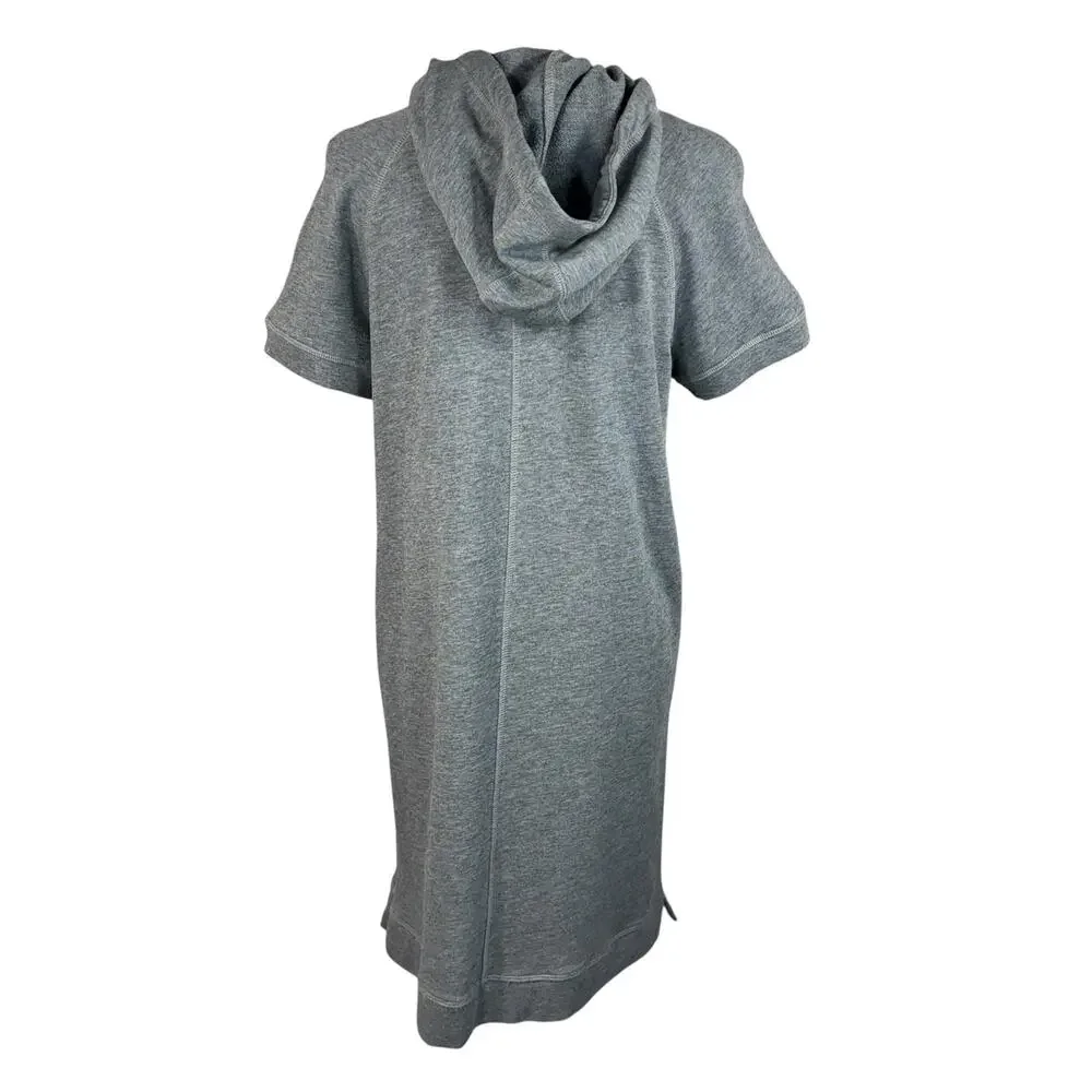 Soft Surroundings Medium Penelope Knit Dress Hooded Pullover Stretch Sweatshirt - Picture 5 of 9